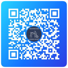 The QR code for HAA Architecture and Design Club; for any questions, email archdesignsociety@gmail.com